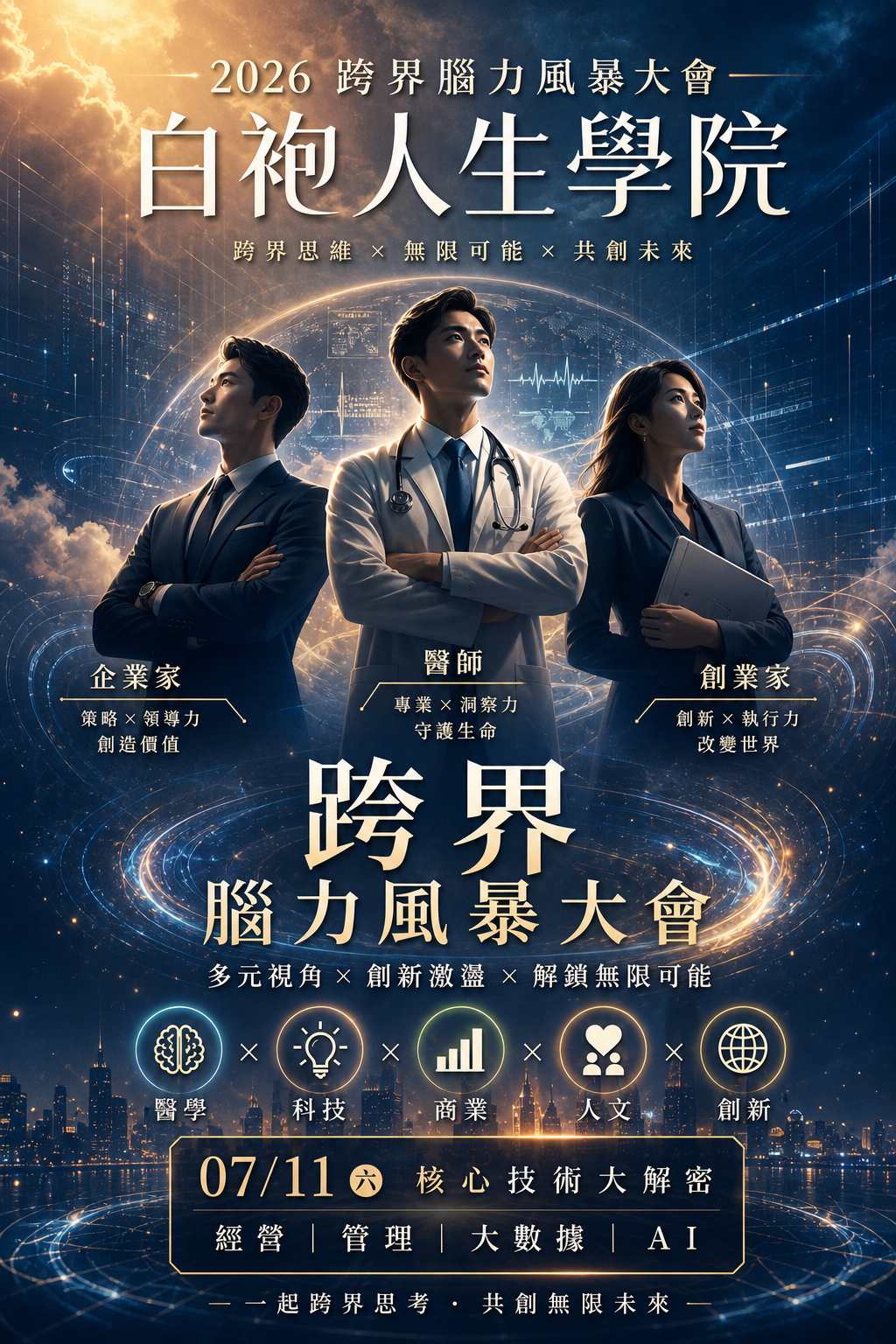 2026 跨界腦力風暴大會主視覺